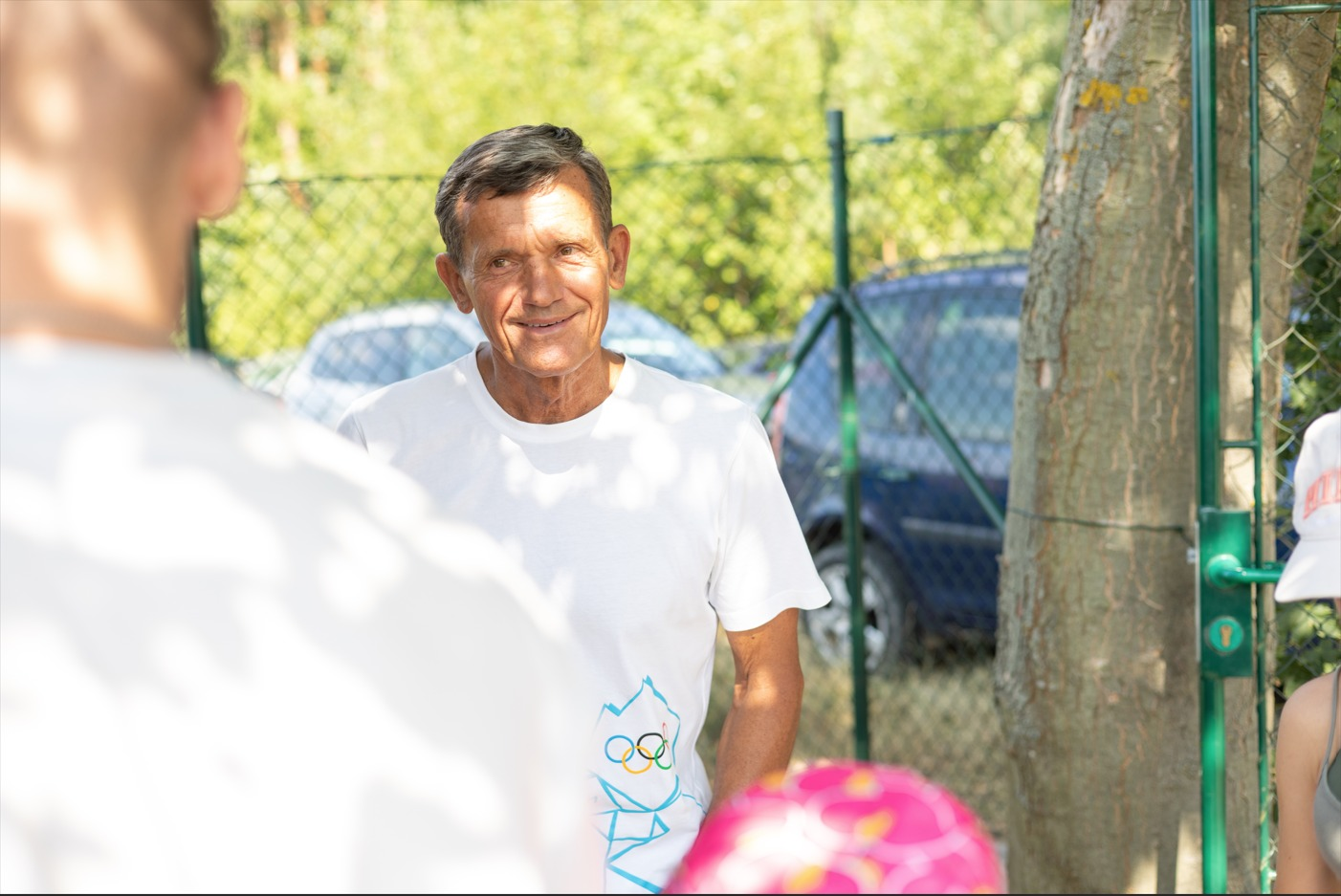 Jiří Kyněra mezi mladými sportovci